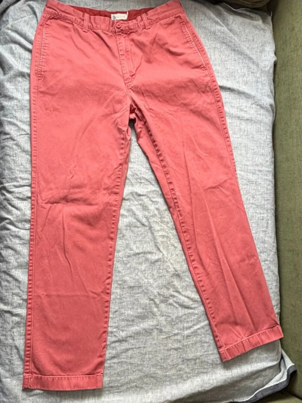 J. Crew Pants in Deep Berry Red